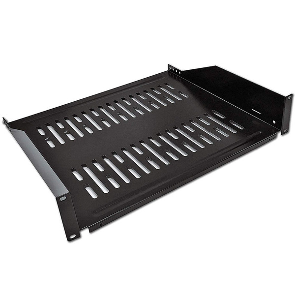 Electriduct ED 2U Universal 19" VC Vented RackMount Shelf- 16" Depth QWM-ED-RMS-VC-2U